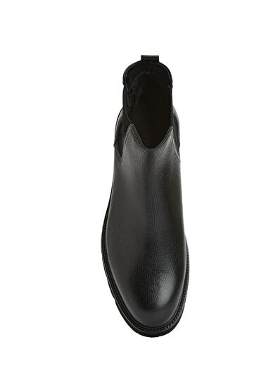 Beymen Club Siyah Erkek Deri Chelsea Bot - 4