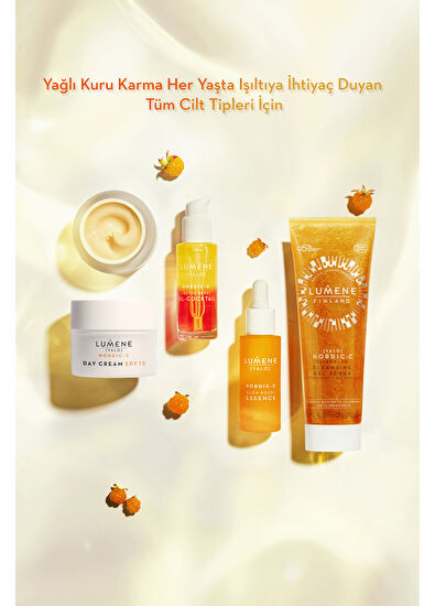 Lumene Clear Glow Peeling Etkili Temizleyici Jel 125 ml - 5