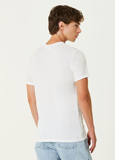 American Vintage Decatur Beyaz T-shirt - 4