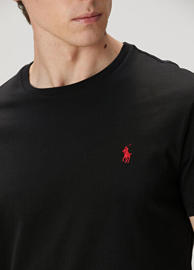 Siyah Basic T-shirt - Görsel 6