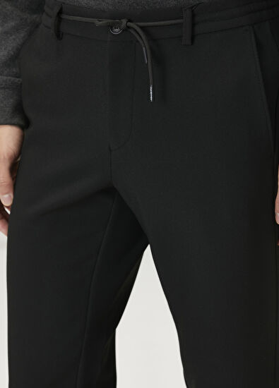 Beymen Club Black Waist Corded Sports Pants - 4