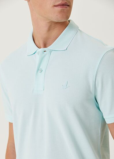 Beymen Club Slim Fit Mint Polo Yaka Pike T-shirt - 6