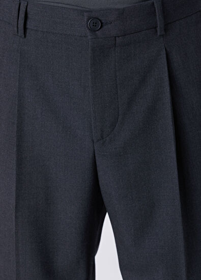 Beymen Club Relax Fit Anthracite Pleated Trousers - 4