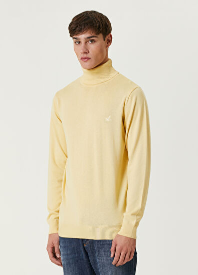 Beymen Club Yellow Turtleneck Sweater - 3