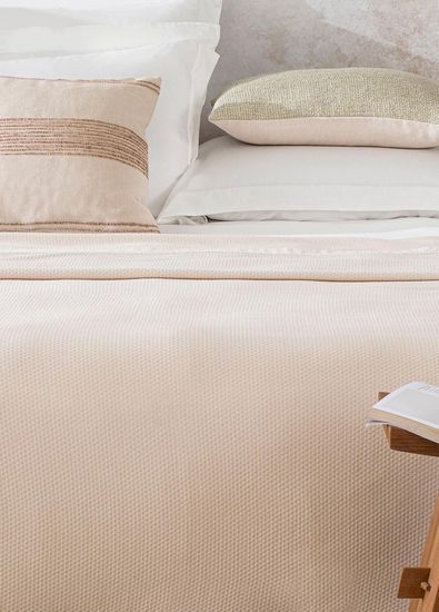 Chakra Lillia Ecru Single Bedspread - 3