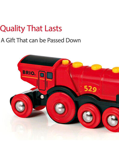 Brio Red Locomotive Toy - 3