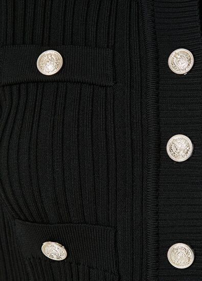 Beymen Club Siyah Triko Ceket - 5