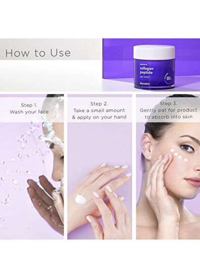 Hanskin Collagen Peptide Eye Cream Kırışıklık Karşıtı Nemlendirici Göz Çevresi Bakım Kremi 75 ml - 5