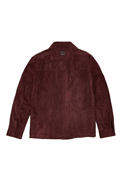 Beymen Club Plum Suede Shirt - 7