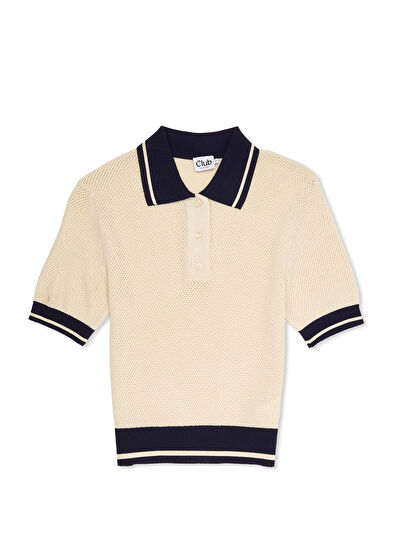 Beymen Club Beige Polo Sweater - 7