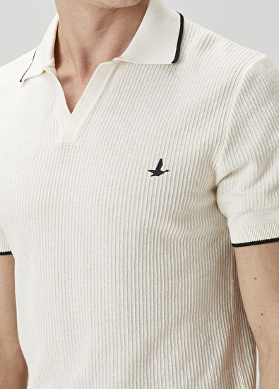 Beymen Club Off White Polo Knitwear - 6