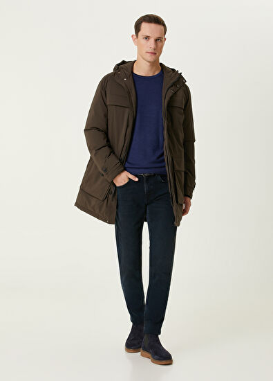 Beymen Club Haki Kapüşonlu Parka - 3