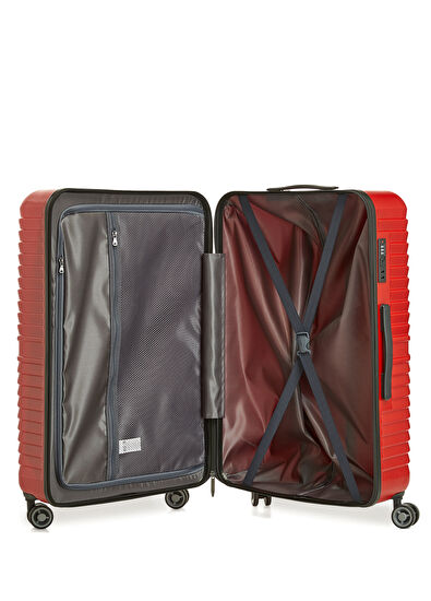 Beymen Club Red Oversized Suitcase - 5