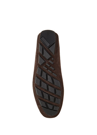 Kahverengi Erkek Süet Driver - Görsel 6