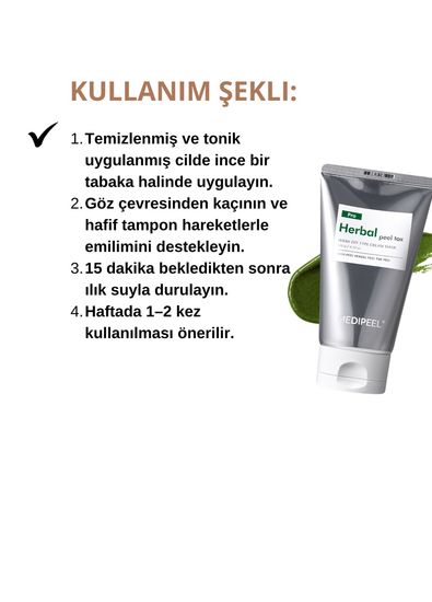 MEDIPEEL Herbal Peel Tox PRO Spiküller İçeren Temizleyici Peeling Yüz Maskesi 120 ml  - 5