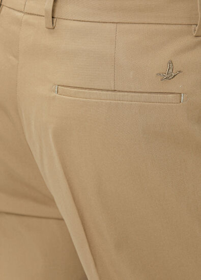 Beymen Club Dark Beige Pleated Trousers - 5