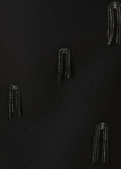 Beymen Club Mini Skirt With Black Stones - 6