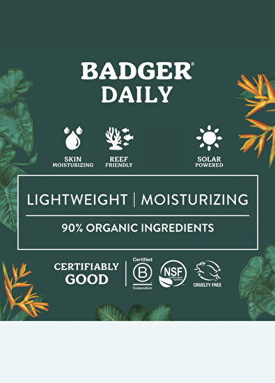 Badger Daily Mineral Güneş Kremi SPF30 Yüz ve Vücut İçin Güneş Kremi 118 ml - 3