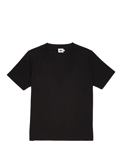 Black T-Shirt Beymen Club Black T-Shirt - 7