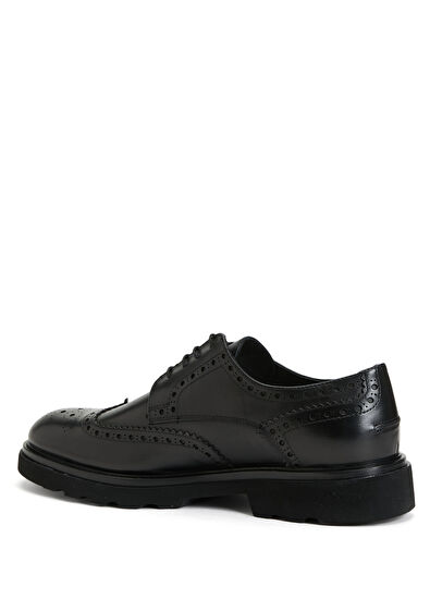 Beymen Club Black Men's Leather Shoes - 3