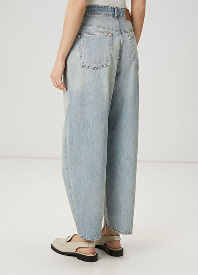Beymen Club Mavi Oversize Jean Pantolon - 5