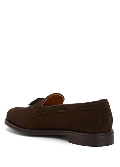 Berwick 1707 Koyu Kahverengi Erkek Deri Loafer - 3