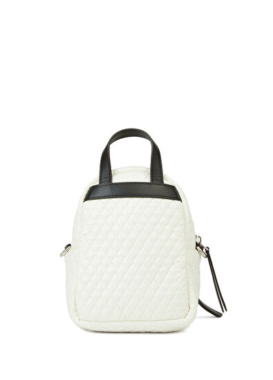 Kilia Beyaz Kadın Sırt Çantası - Görsel 5