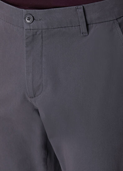 Beymen Club Regular Fit Anthracite Twill Stretch Sports Pants - 4