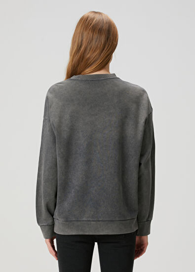Beymen Club Antrasit Taş Detaylı Sweatshirt - 5