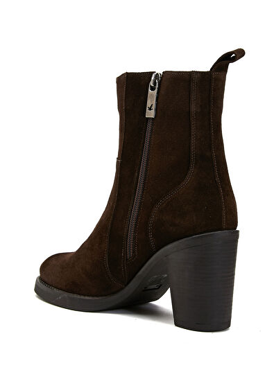 Beymen Club Brown Womens Leather Boots - 3