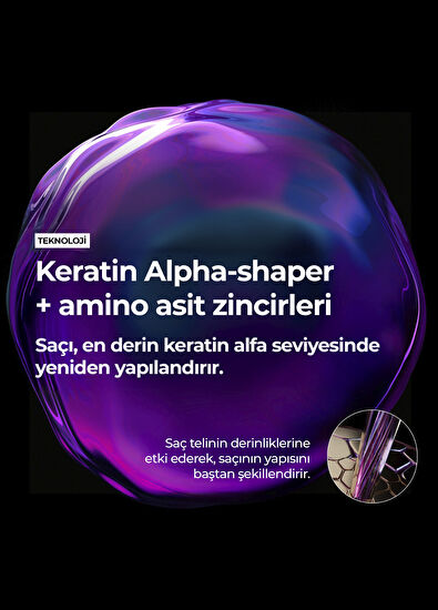 Loreal Professionnel Paris Serie Expert Keratin Alpha Sleek Strengthening Shampoo 300 ml - 4