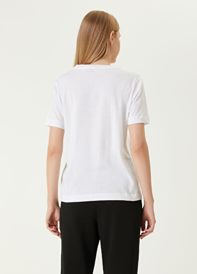 Beymen Club Kırık Beyaz Logolu T-shirt - 6