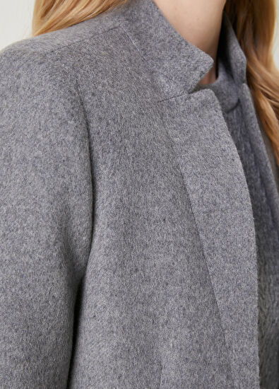 Grey Wool Cachet Blazer Beymen Club Grey Wool Cachet Blazer - 5