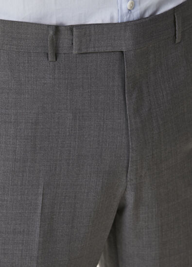 Zegna Gri Yün Pantolon - 4