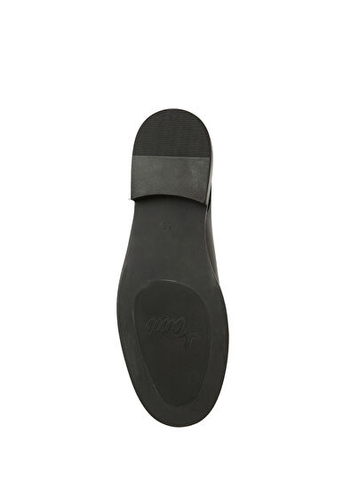 Beymen Club Siyah Kadın Deri Slingback Loafer - 5