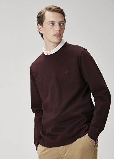 Beymen Club Plum Basic Sweatshirt - 5