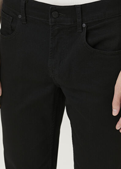 Slimmy Tapered Siyah Jean Pantolon - Görsel 6