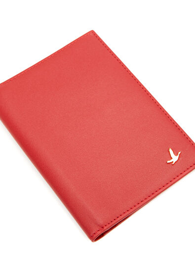 Beymen Club Kırmızı Kadın Deri Pasaportluk - 5