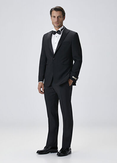 Beymen Collection Black Wool Tuxedo - 5