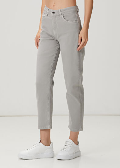 Beymen Club Açık Gri Jean Pantolon - 3