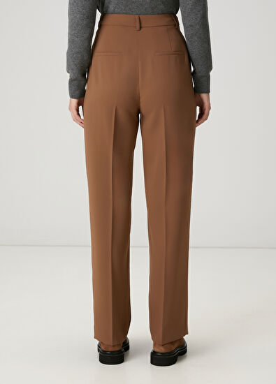 Beymen Club Kahverengi Pileli Pantolon - 4