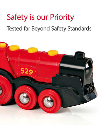 Brio Red Locomotive Toy - 4