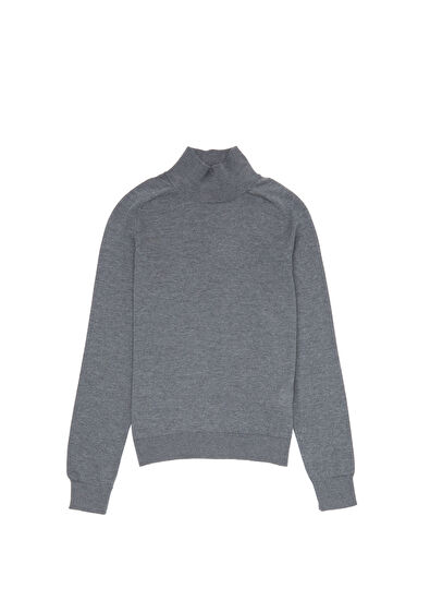 Beymen Club Dolce Vita Gri İnce Yün Kazak - 7