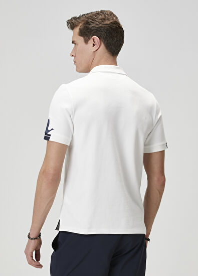 Beymen Club Comfort Fit Beyaz Polo Yaka T-shirt - 5
