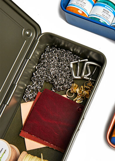 Toyo Steel T-190 Storage Box Asker Yeşili Alet Çantası    - 3