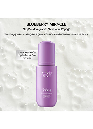 Aurelia Genève Blueberry Miracle Silkycloud Facial Foam - 3