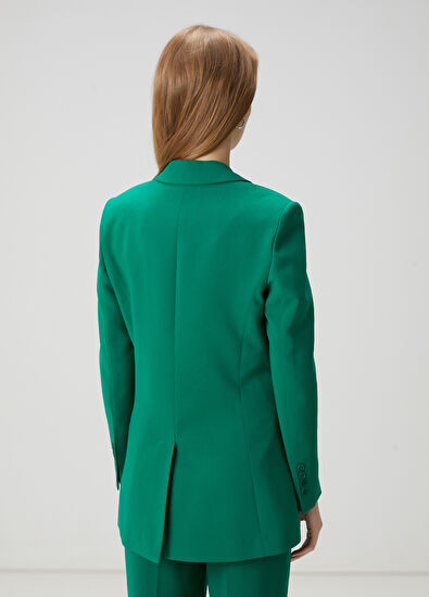 Beymen Club Yeşil Krep Blazer - 4
