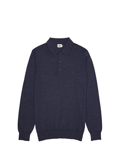 Beymen Club İndigo Yün Kazak - 7