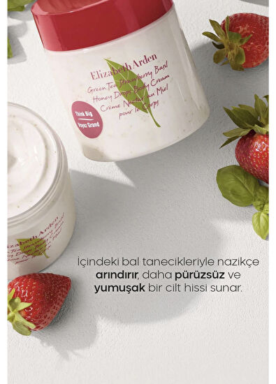 Elizabeth Arden Green Tea Strawberry Basıl Honey Drops Body Cream Nemlendirici Vücut Kremi 500 ml - 3