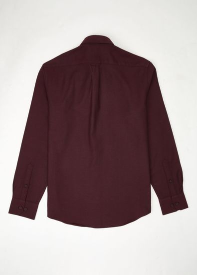Beymen Club Mürdüm Flanel Gömlek - 7